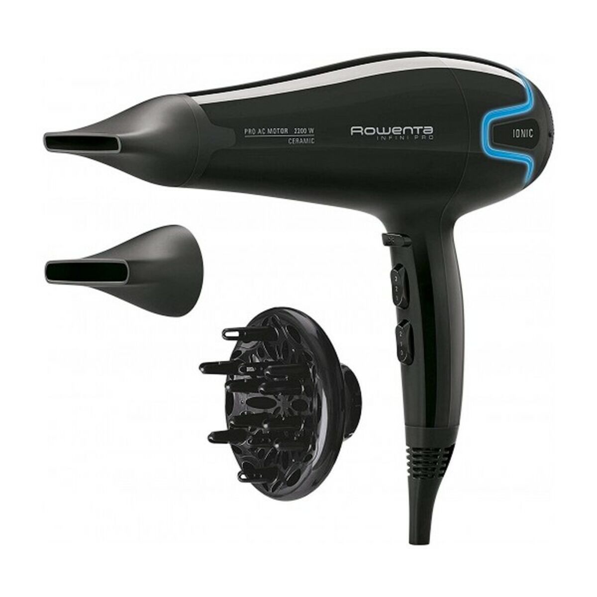 Asciugacapelli Rowenta CV8730 2200W Nero 2200 W-0