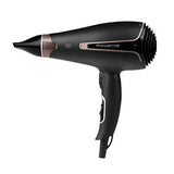 Asciugacapelli Rowenta CV7920 2300 W AC Ultra Silenzioso 2300 W Nero Nero/Oro rosa-6