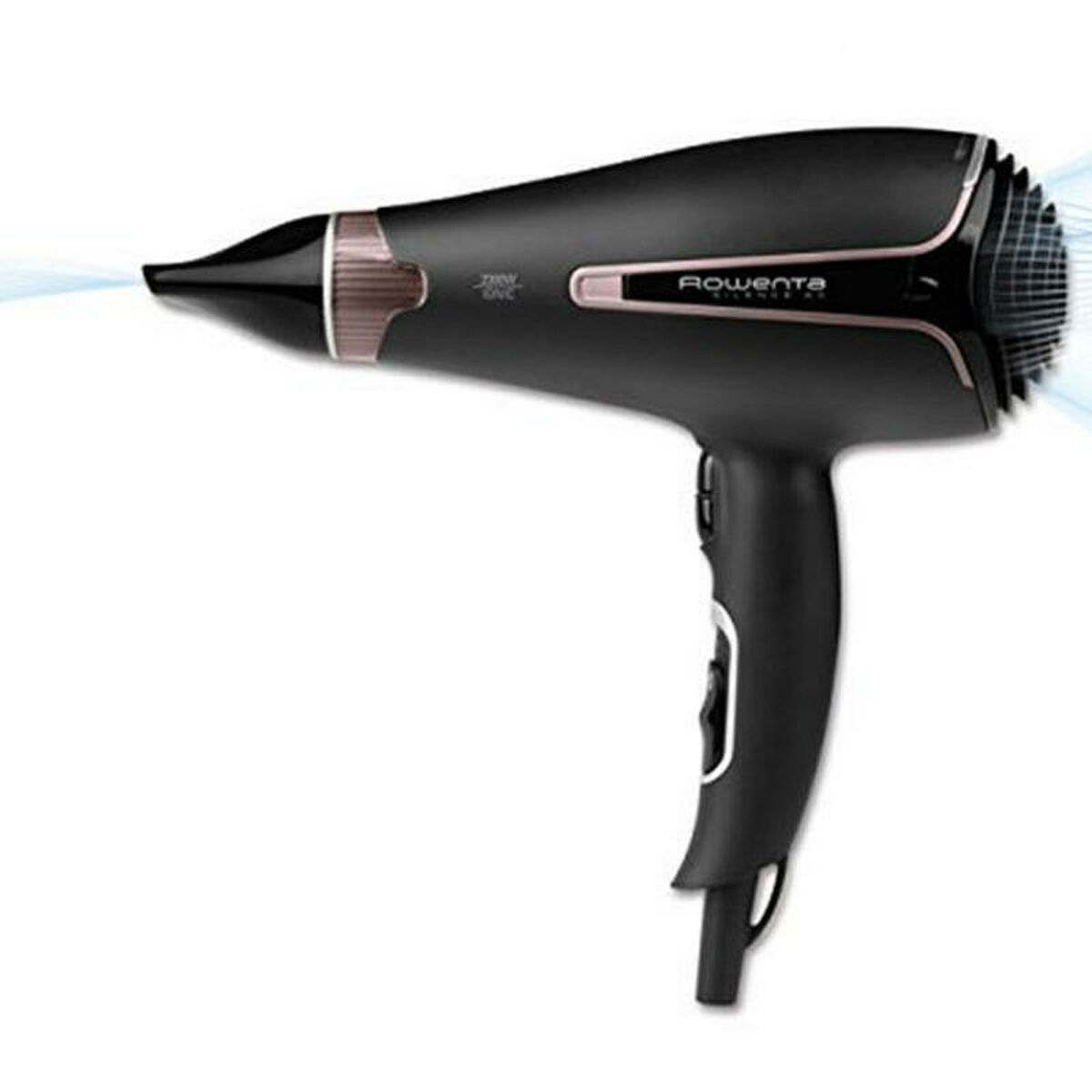 Asciugacapelli Rowenta CV7920 2300 W AC Ultra Silenzioso 2300 W Nero Nero/Oro rosa-3