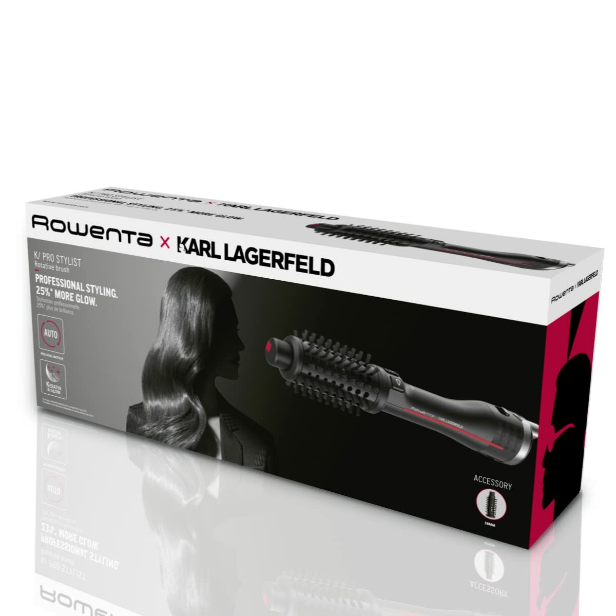 Styling Brush Rowenta CF961LF0 Black 750 W-3