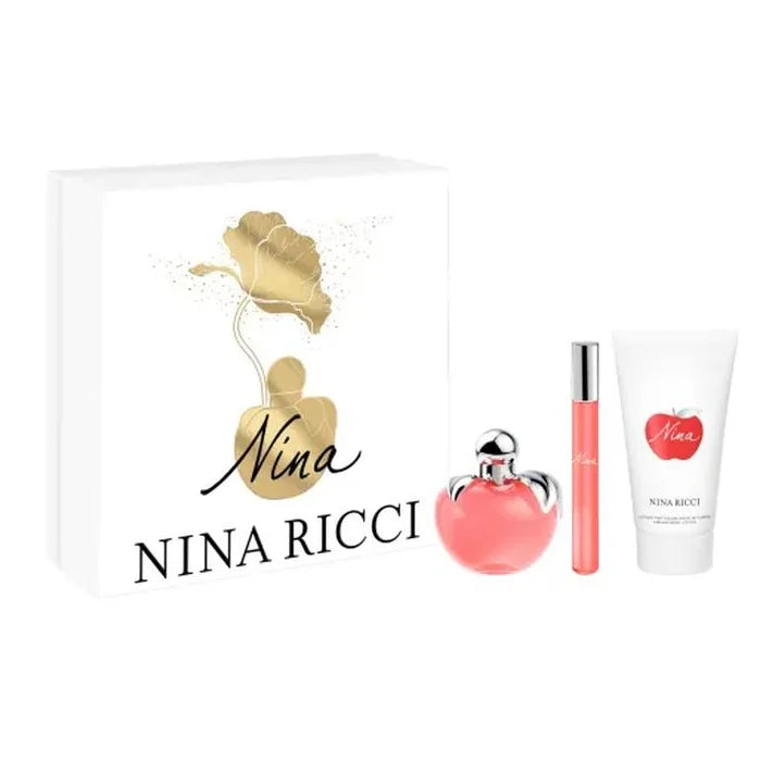 Nina Ricci Nina eau de toilette spray 50 ml cofanetto 3 pz