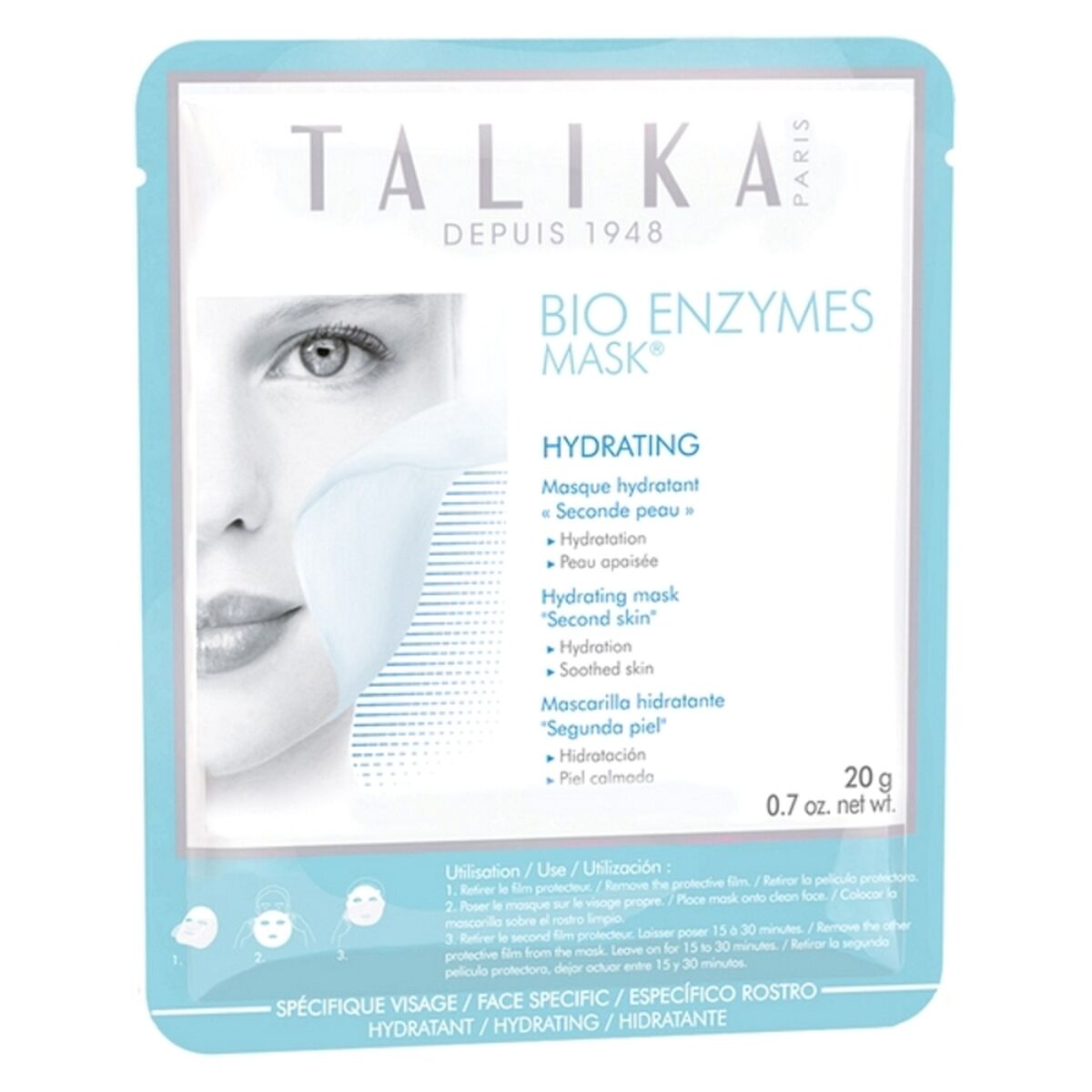 Maschera viso Bio Enzimi Talika (20 gr)-0