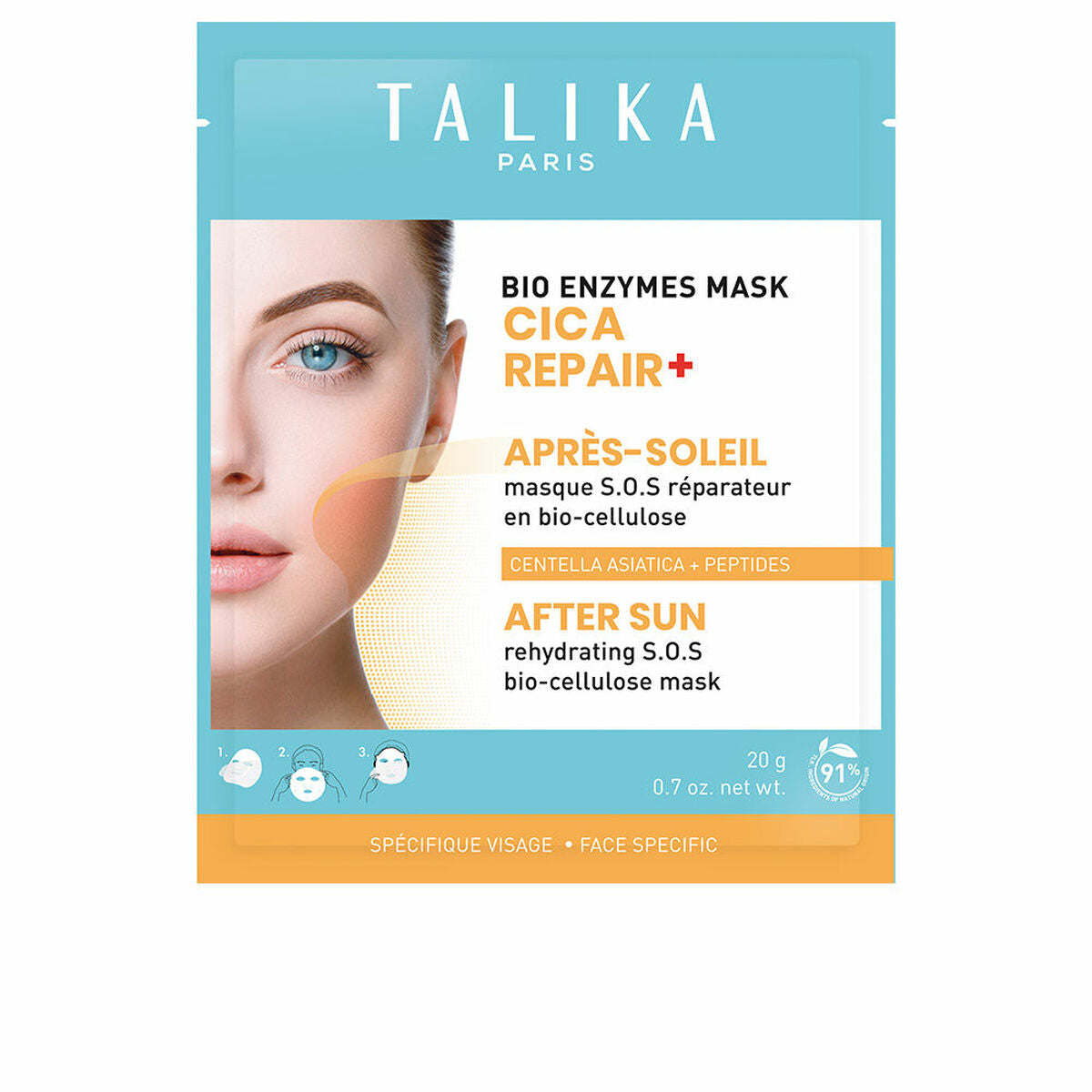 Maschera viso Talika BIO ENZIMI 20 g-0