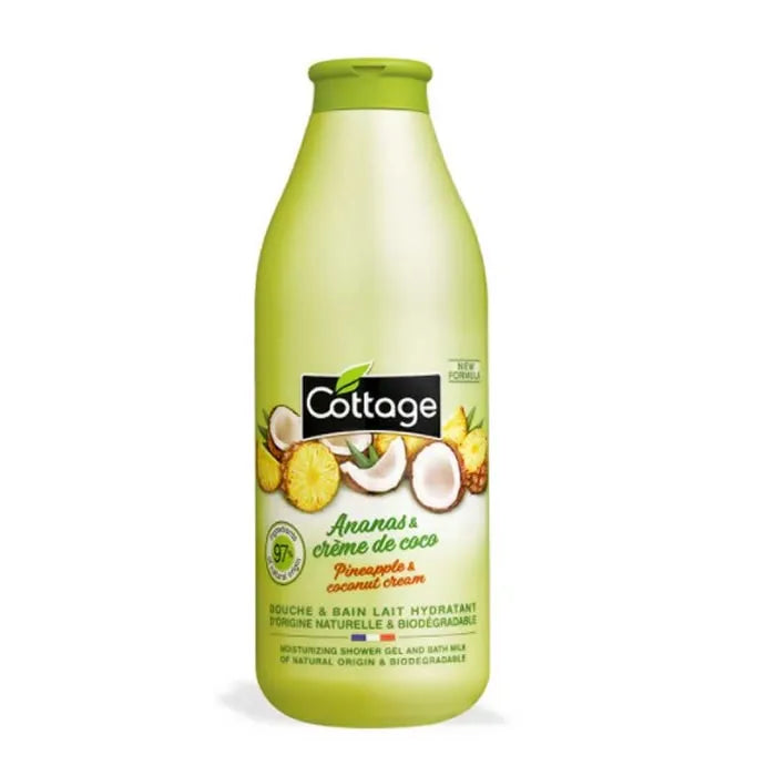Cottage Pineapple & Coconut crema Milk gel doccia 750 ml