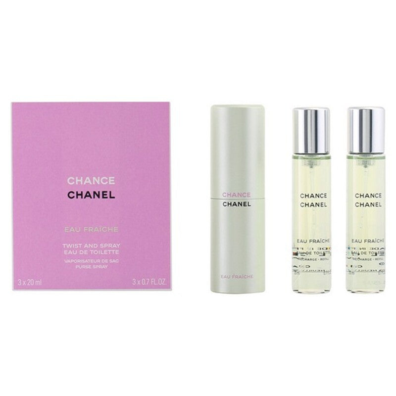Set de perfumes para mujer Chance Eau Fraiche Chanel Chance Eau Fraiche (3 uds)-1