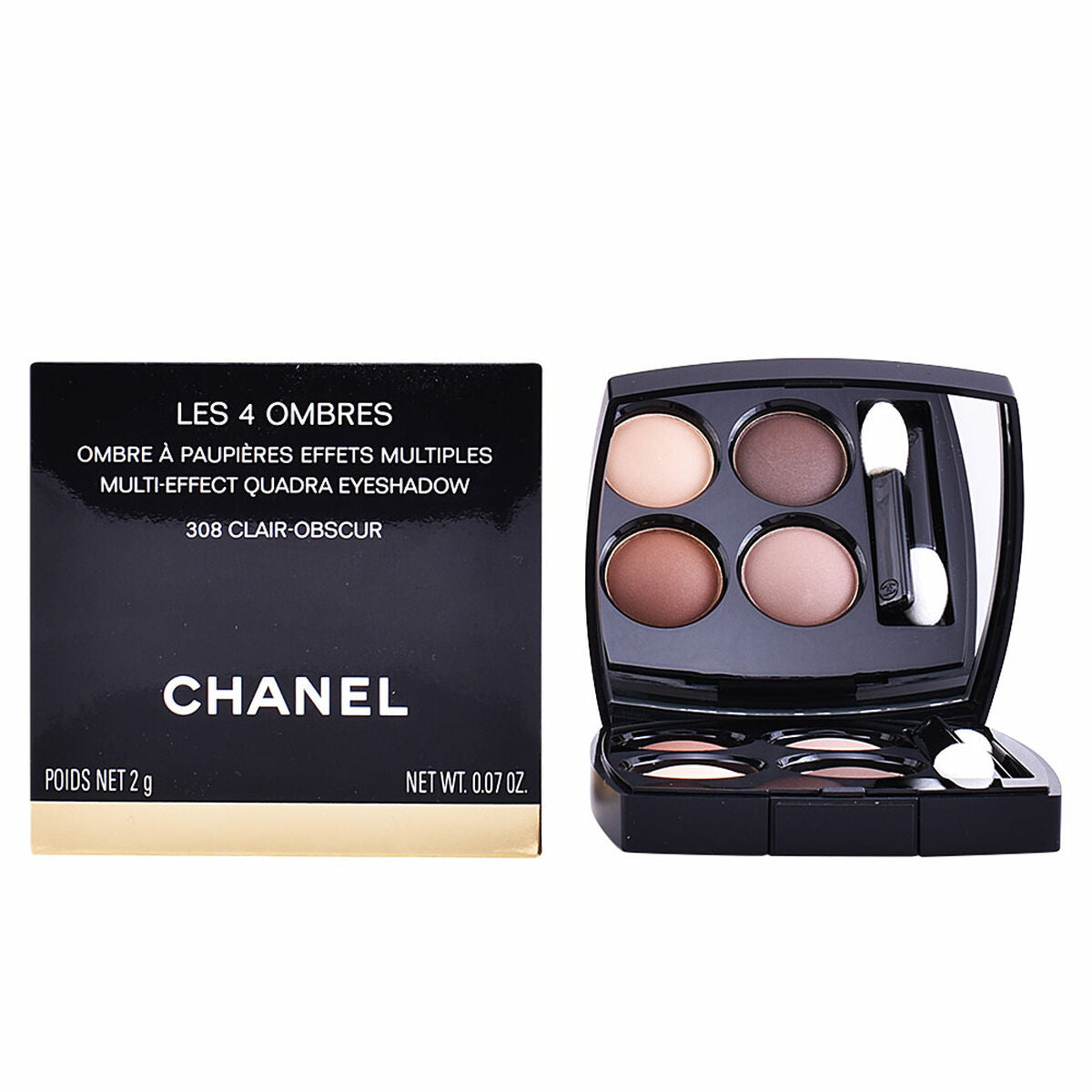 Paleta de sombras de ojos Les 4 Ombres Chanel-2
