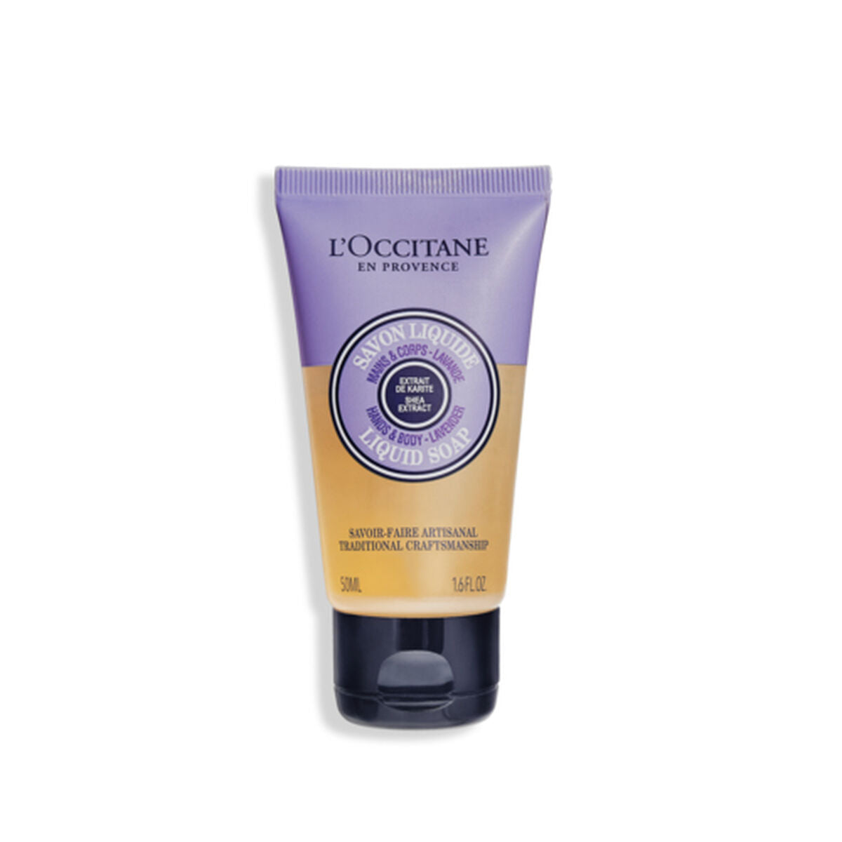 Săpun lichid L'Occitane En Provence Lavandă Body Hands (50ml)-0