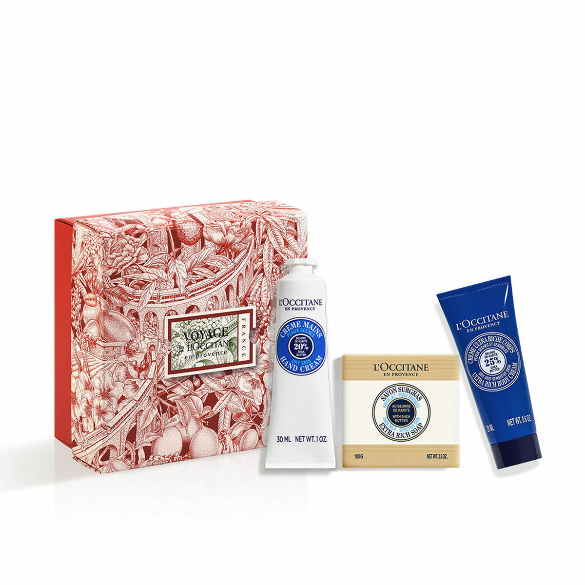 Set cosmetice unisex L'Occitane En Provence KARITÉ 3 Piese-0