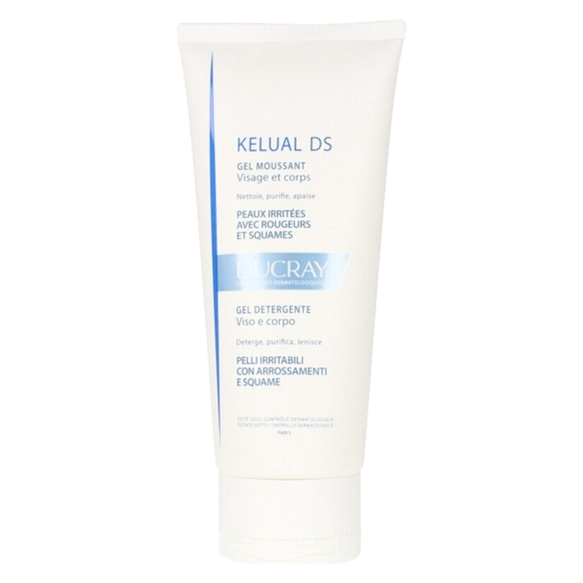 Gel detergente viso Kelual DS Ducray-0