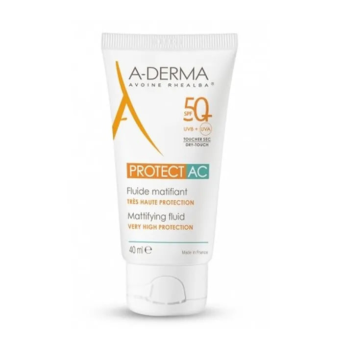 A-derma Protect AC Fluido Opacizzante Spf50 + 40 ml