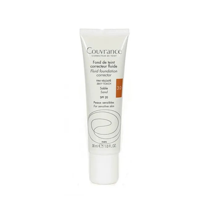 Avène Couvrance Fondo Tinta Correttore Fluido 3,0 Arena 30 ml