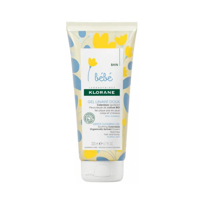 Klorane Baby Gentle Cleansing gel 200 ml