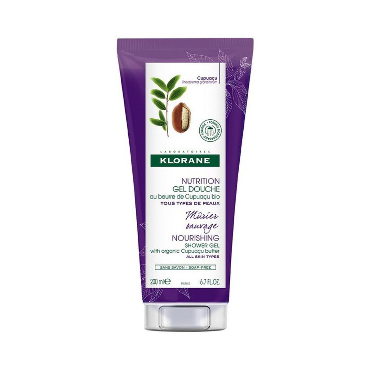 Shower Gel Klorane  Amora Selv 200 ml-0