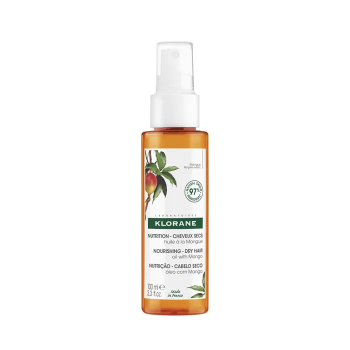 Klorane Olio Di Mango Per Capelli Secchi 100 ml