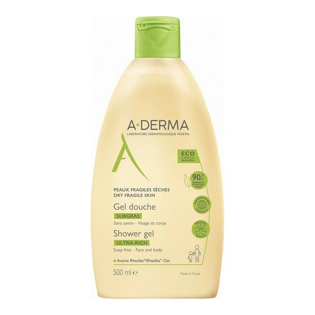 Shower Gel A-Derma Ultra Rich 500 ml (1 Unit)-0