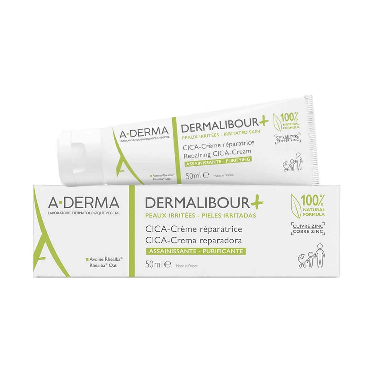 Crème Réparatrice Bébé A-Derma Derma E 50 ml-1
