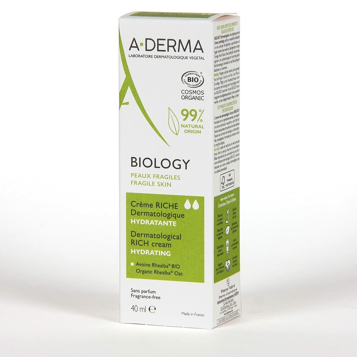 Crème Hydratante Visage A-Derma 14499-1