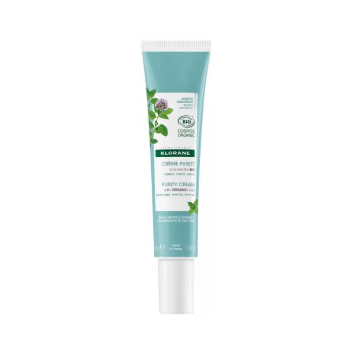 Klorane Bio Aquatic Mint Purifying crema 40 ml