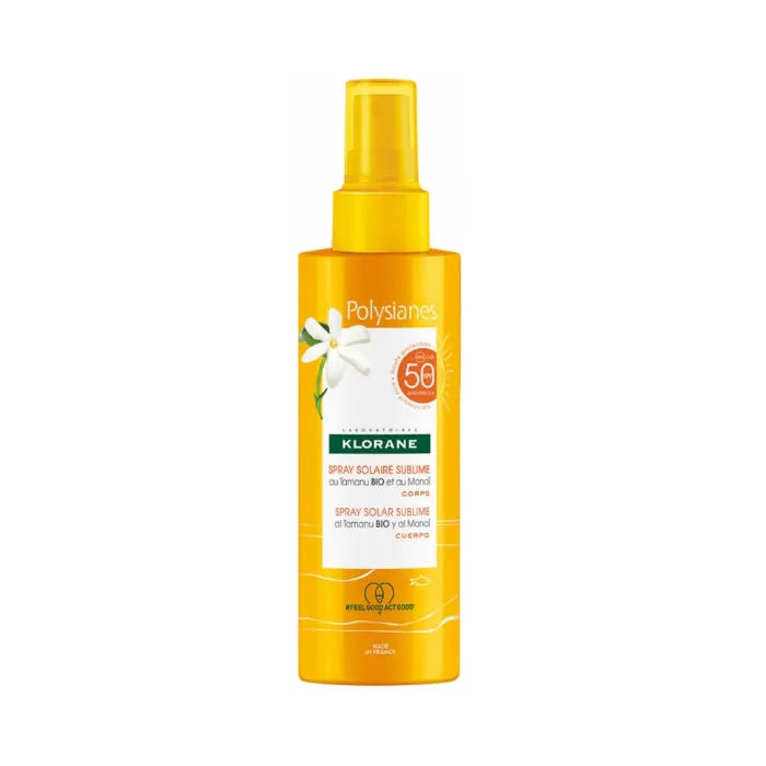 Klorane Polysianes Sublime Solar spray Spf50 200 ml