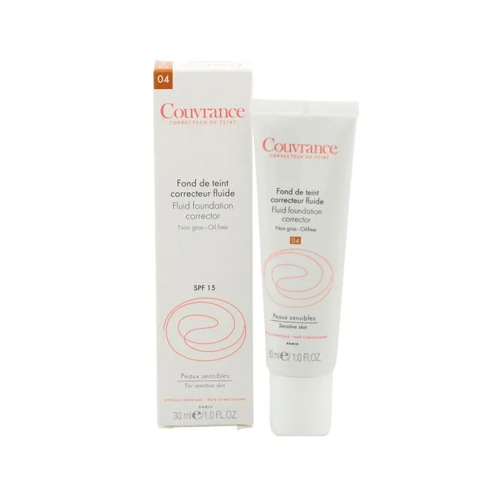 Avène Couvrance Base Fluid Corrector Honey 30 ml