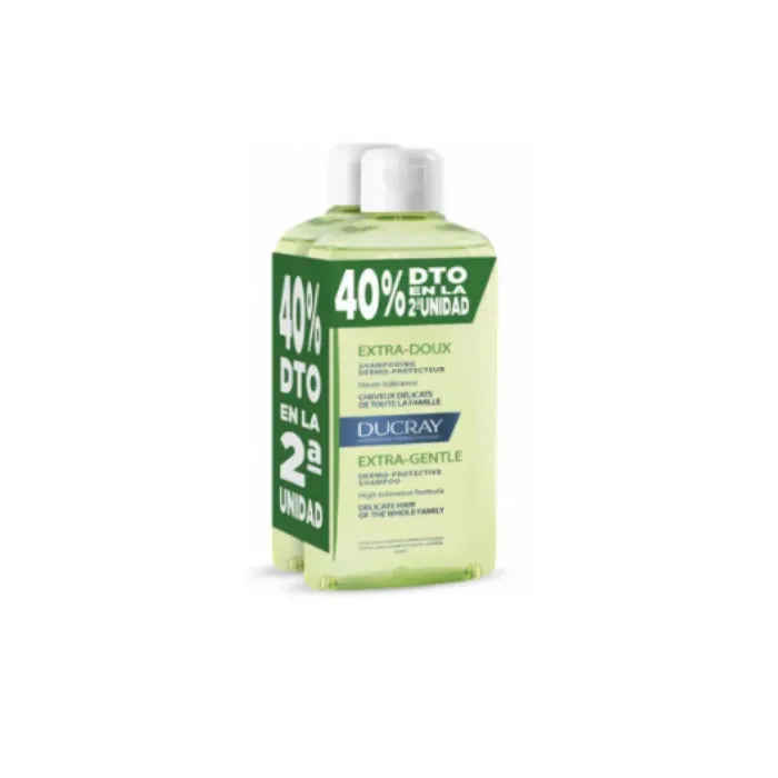 Ducray shampoo Equilibrante 2x400 ml
