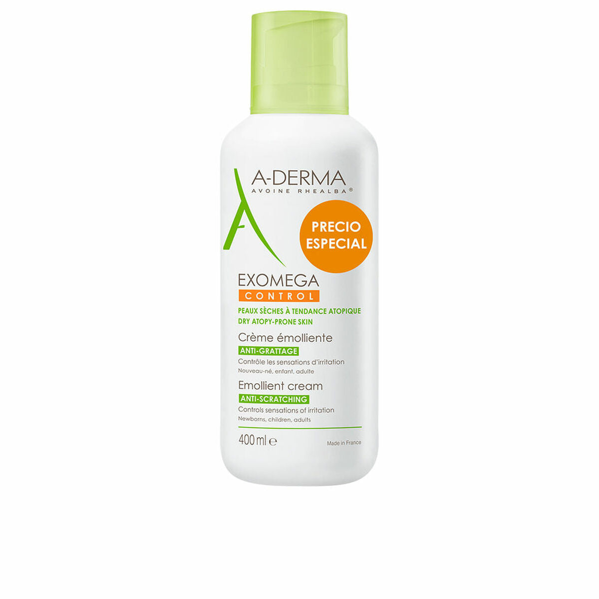 Crema Solare Viso A-Derma Exomega Control 400 ml-0