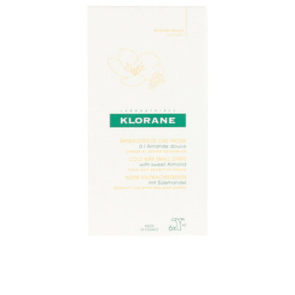 Bandes Épilatoires Corps Klorane Amande Douce