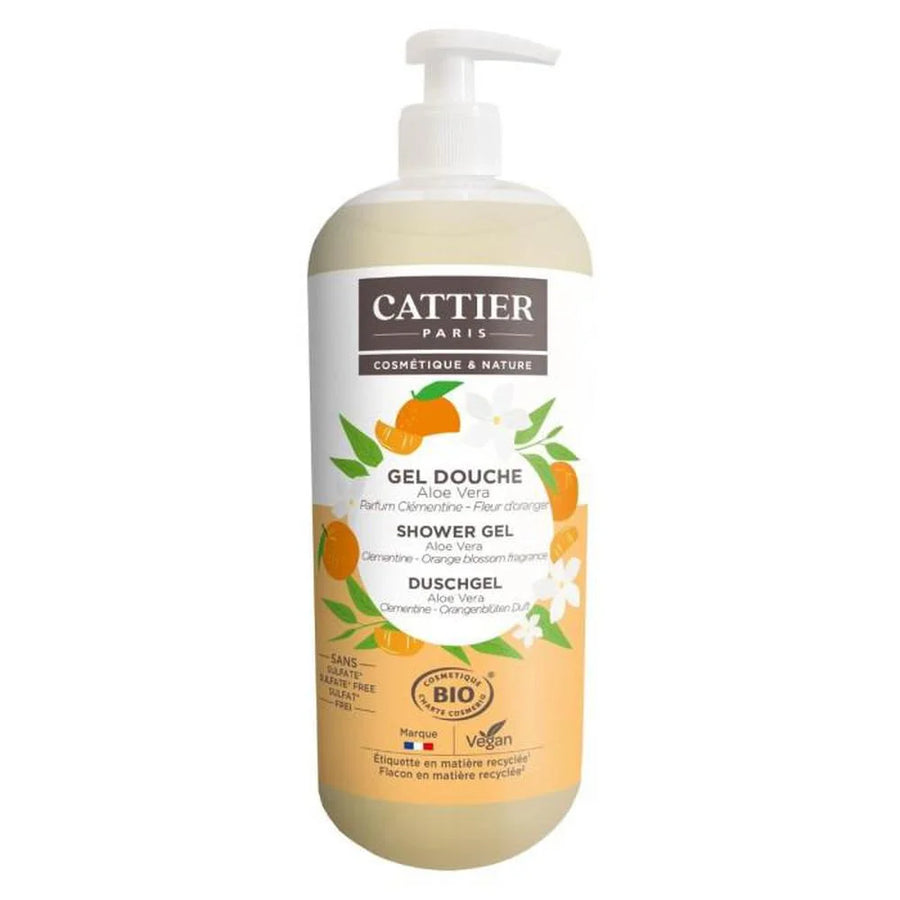 Cattier Paris Cattier gel Ducha Clementina-Azahar 1 l