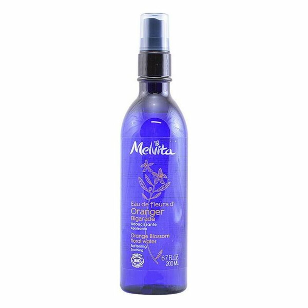 Agua de Belleza Eau de Fleaus d'Oranger Melvita Aguas Florales 200 ml-0