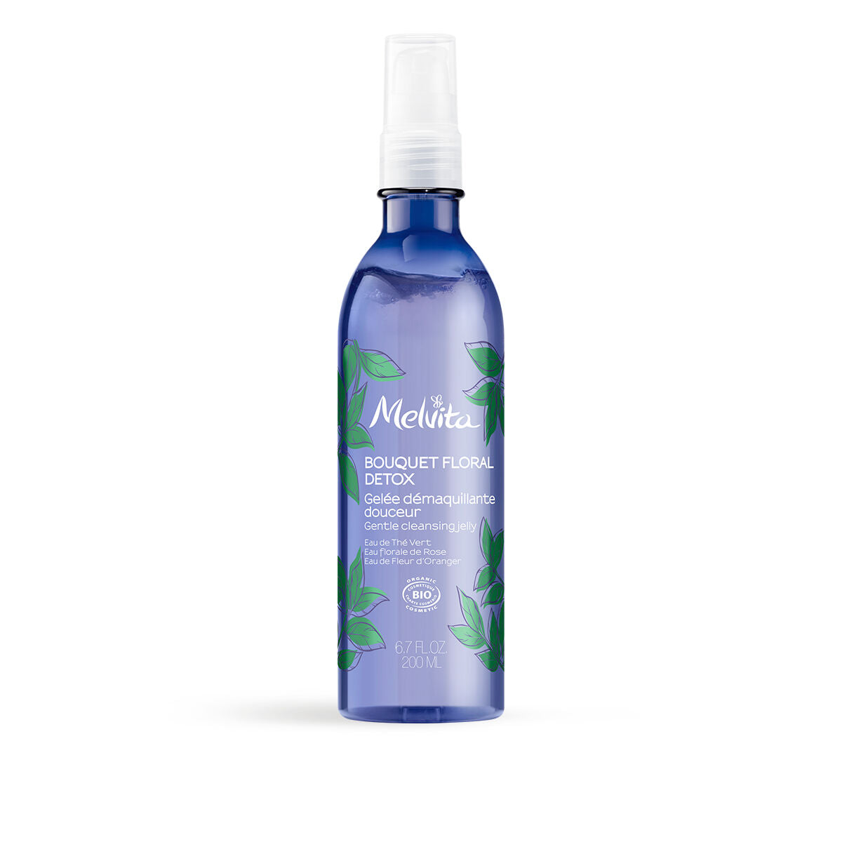 Gel Desmaquillante Facial Melvita Bouquet Floral 200 ml Detoxificante-0