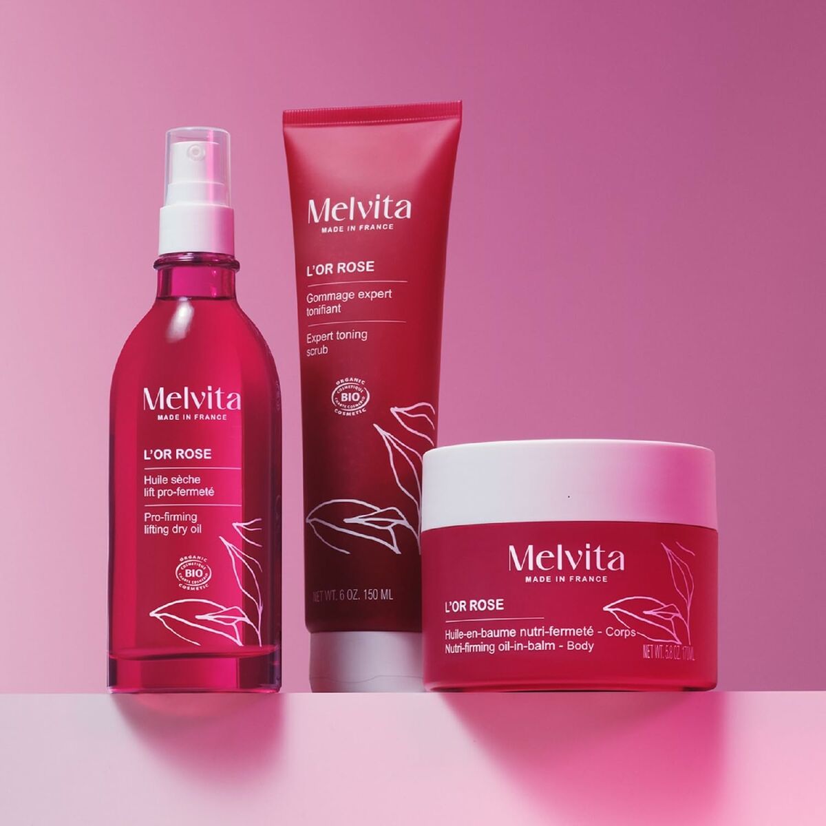 Körperlotion Melvita L'OR ROSE-2