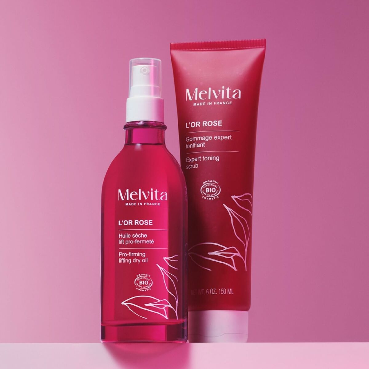 Körperlotion Melvita L'OR ROSE-4