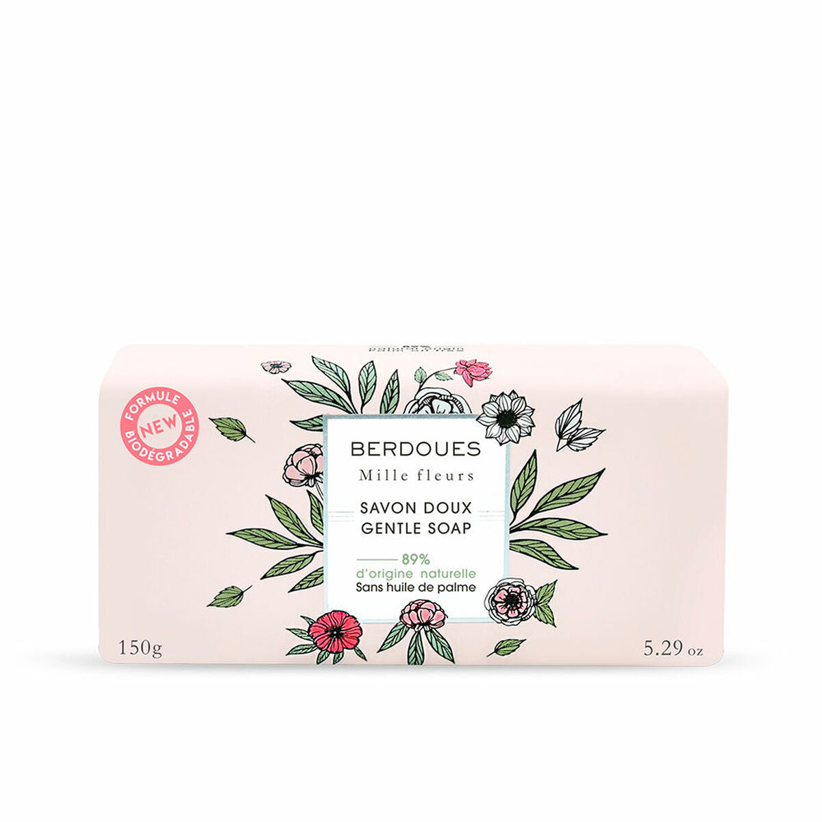 Seifenkuchen Berdoues Mille Fleurs Sheabutter 150 g-0