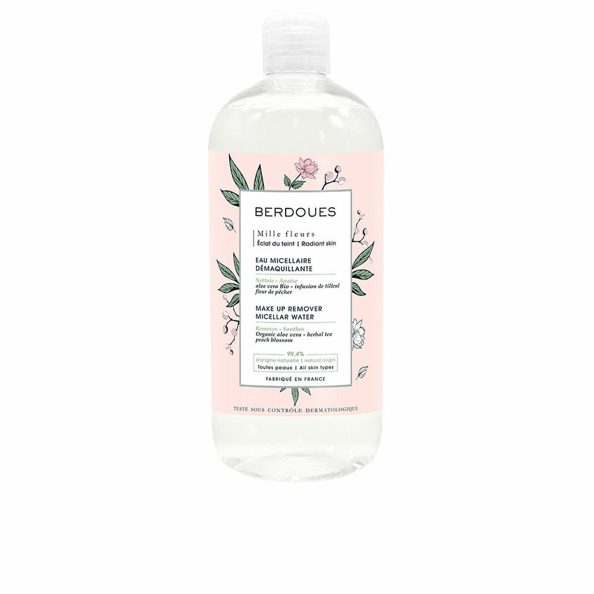 Acqua Micellare Struccante Berdoues Mille Fleurs (500 ml)-0