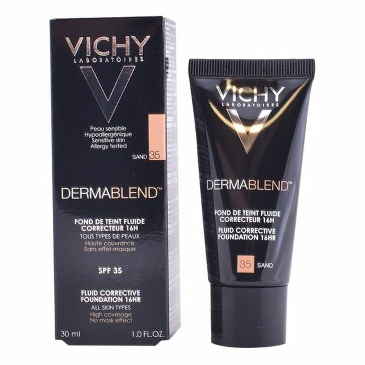 Fluid Foundation Make-up Dermablend Vichy Spf 35 30 ml-3