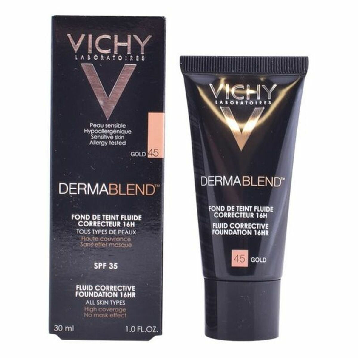 Fluid Foundation Make-up Dermablend Vichy Spf 35 30 ml-2