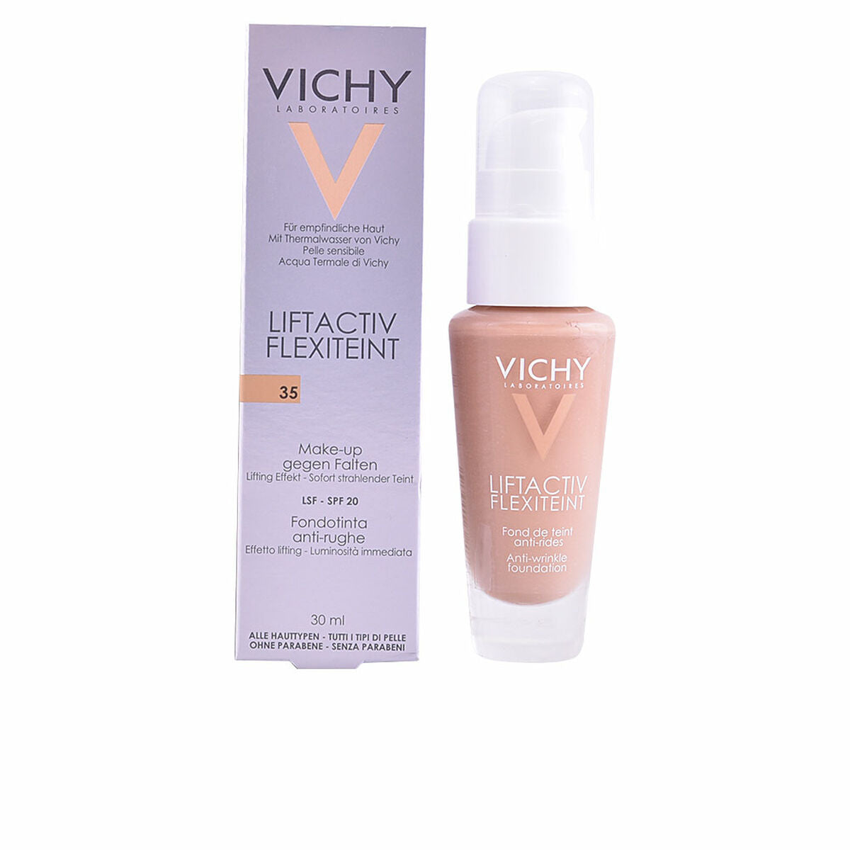 Fond de Teint Fluide Liftactiv Flexiteint Vichy Spf 20-3
