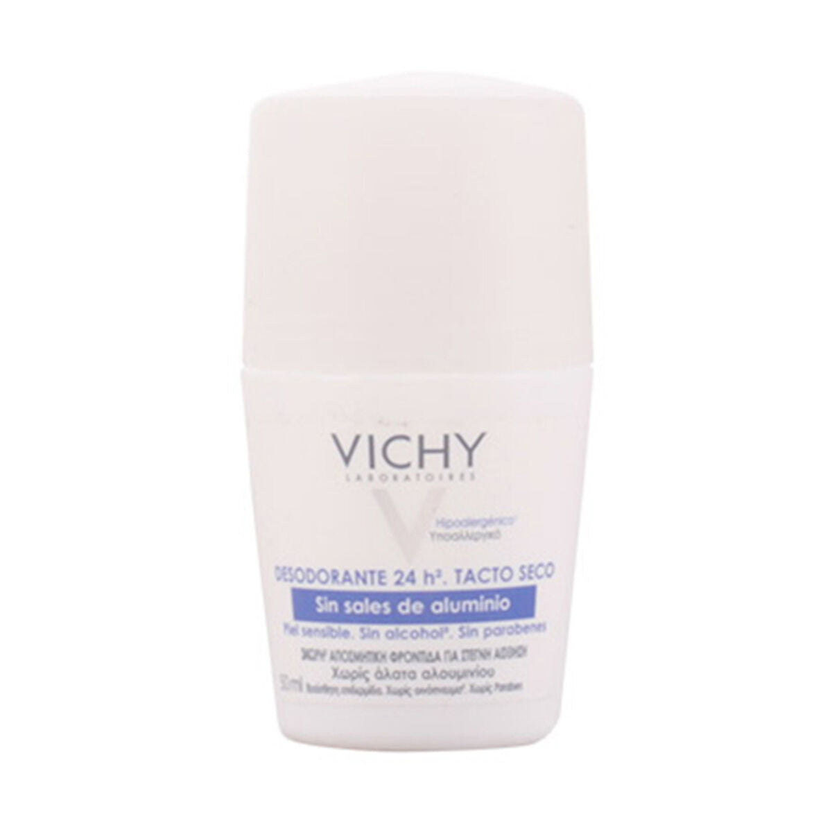 Déodorant Roll-On Vichy 50 ml Sans sels d'aluminium-0
