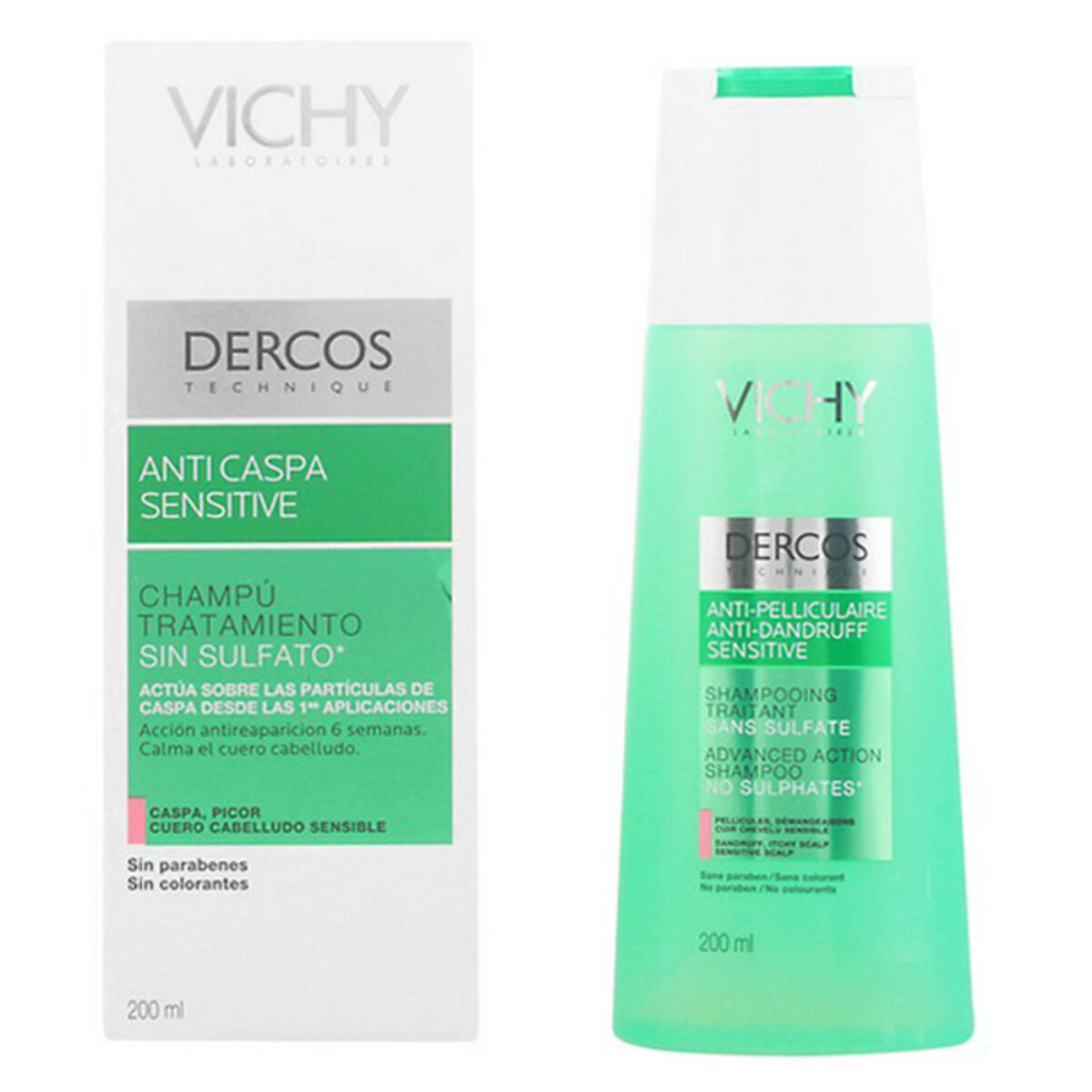 Sampon antimatreata Dercos Vichy (200 m) Par cu matreata-0