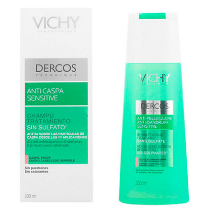 Shampoo Antiforfora Dercos Vichy (200 m) Capelli con forfora