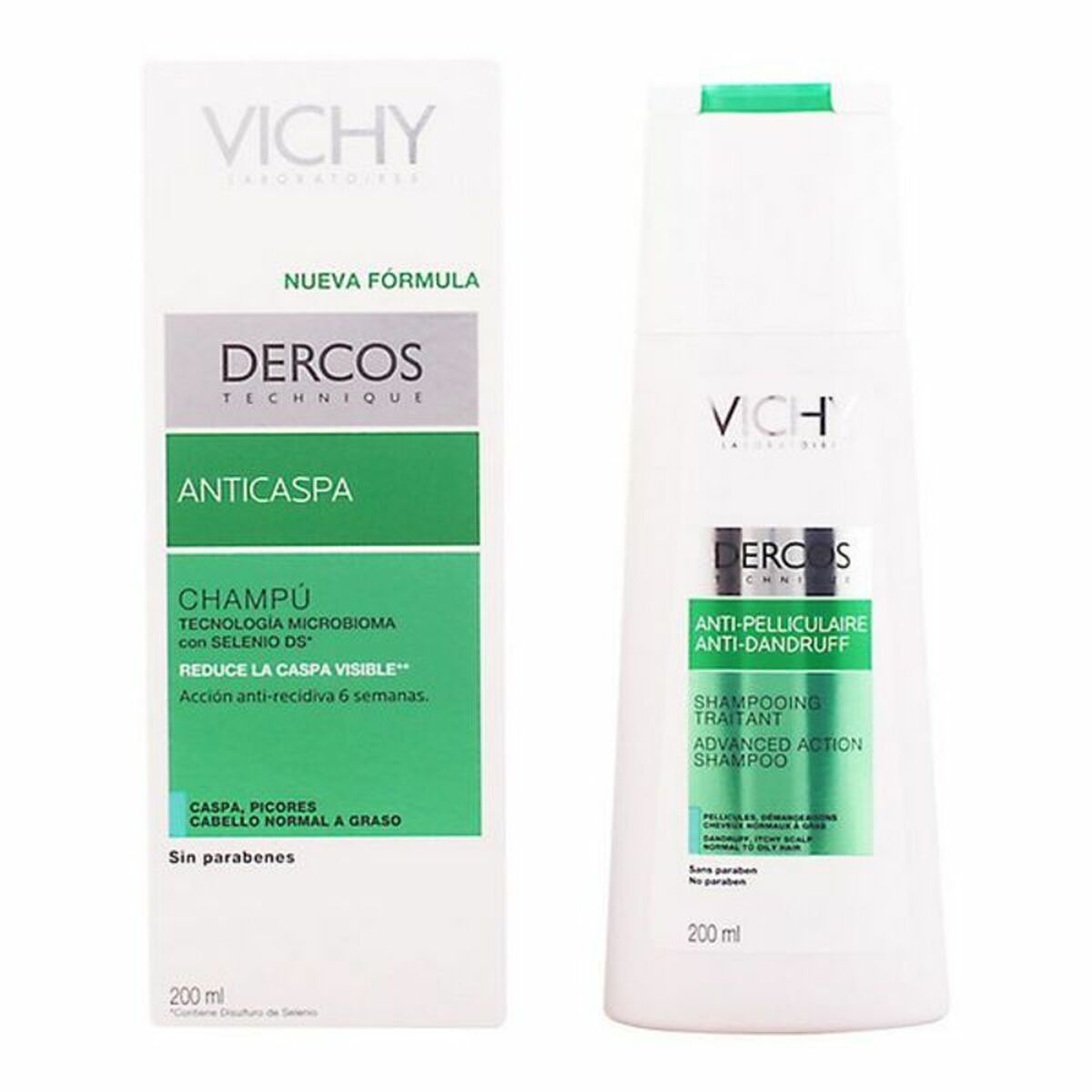 Sampon antimatreata Dercos Vichy Dercos 200 ml-0