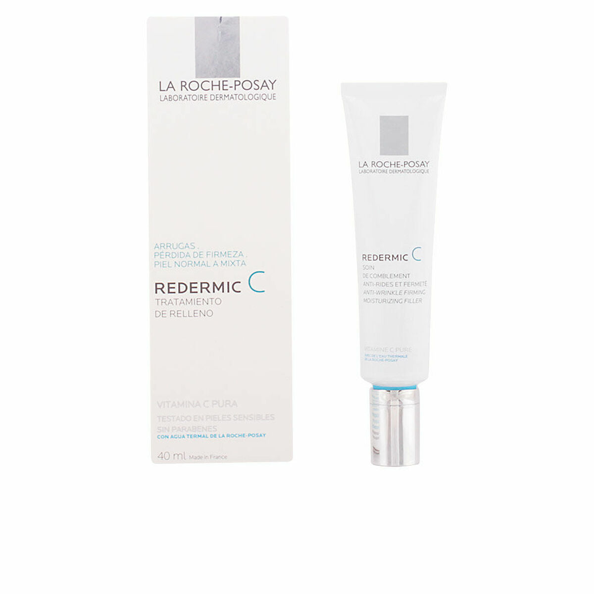 Glättende und straffende Lotion La Roche Posay Redermic C (40 ml)-0