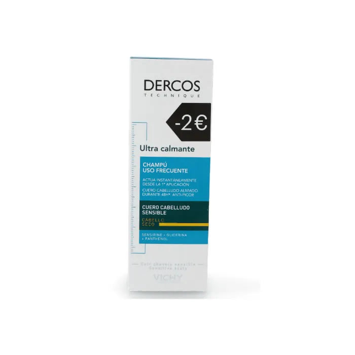 Vichy Dercos Ultra Soothing shampoo for Dry Hair 200 ml