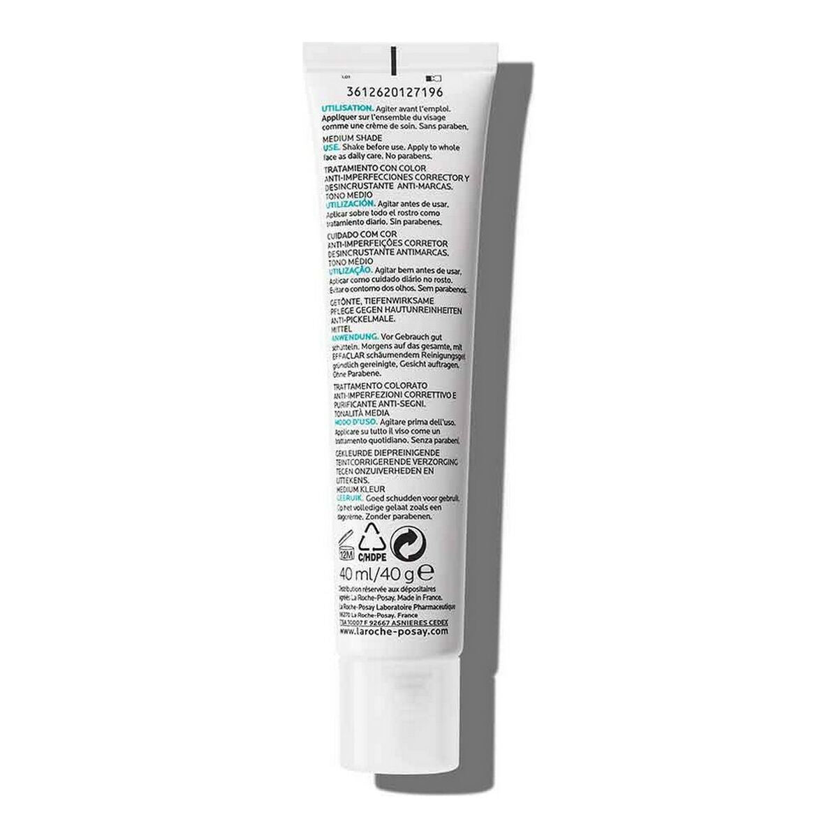 Crème Correctrice de Texture Effaclar Duo Tono Medium La Roche Posay 12341025 40 ml-1