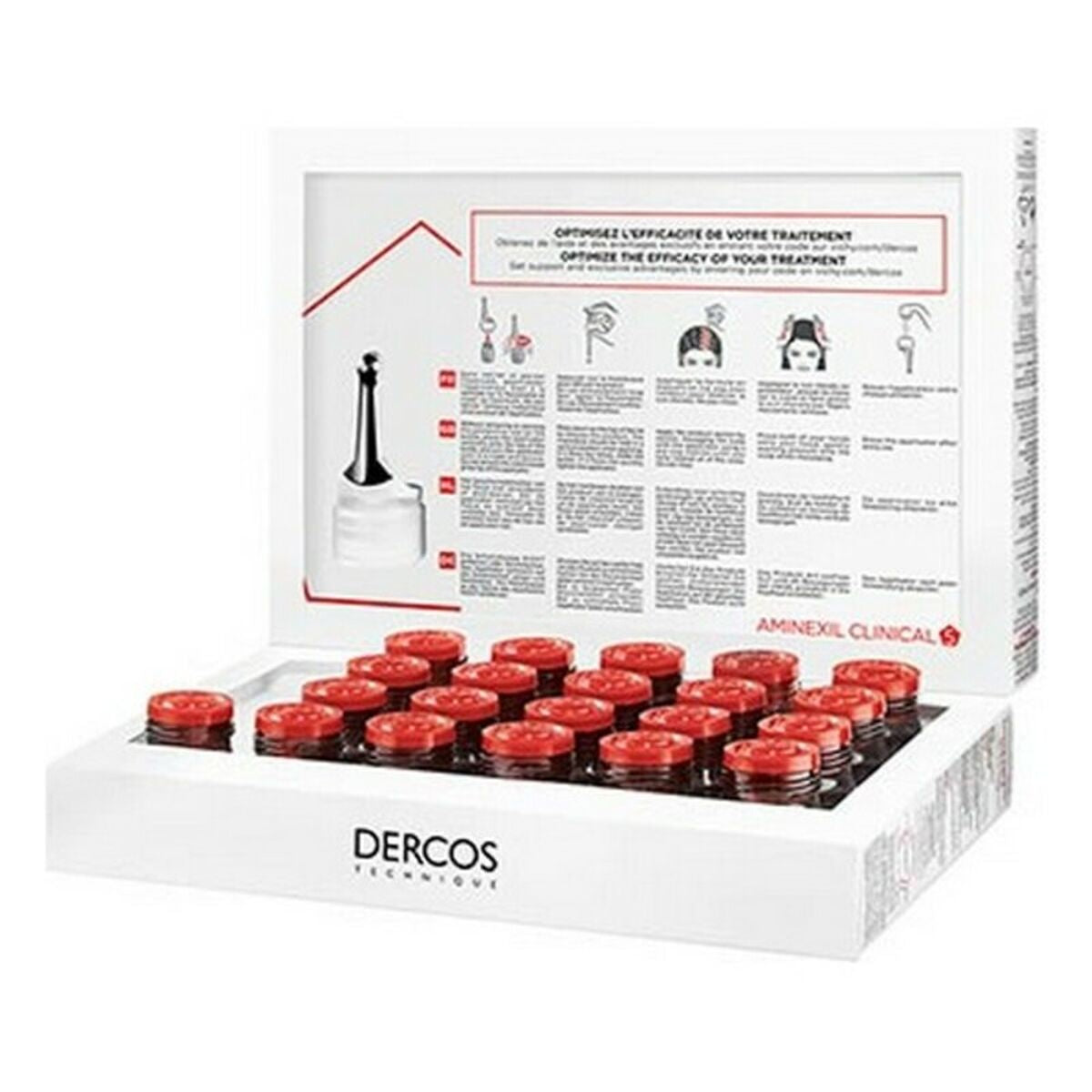 Anti-Haarausfall-Behandlung Dercos Vichy 12585750 (21 x 6 ml)-2