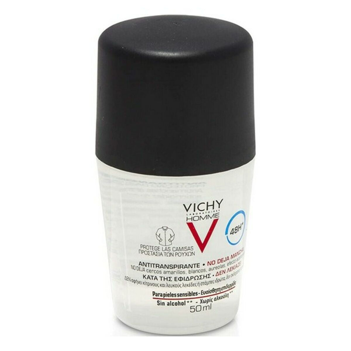 Roll-On Deodorant Vichy Homme 48 Stunden Antitranspirant 50 ml-1
