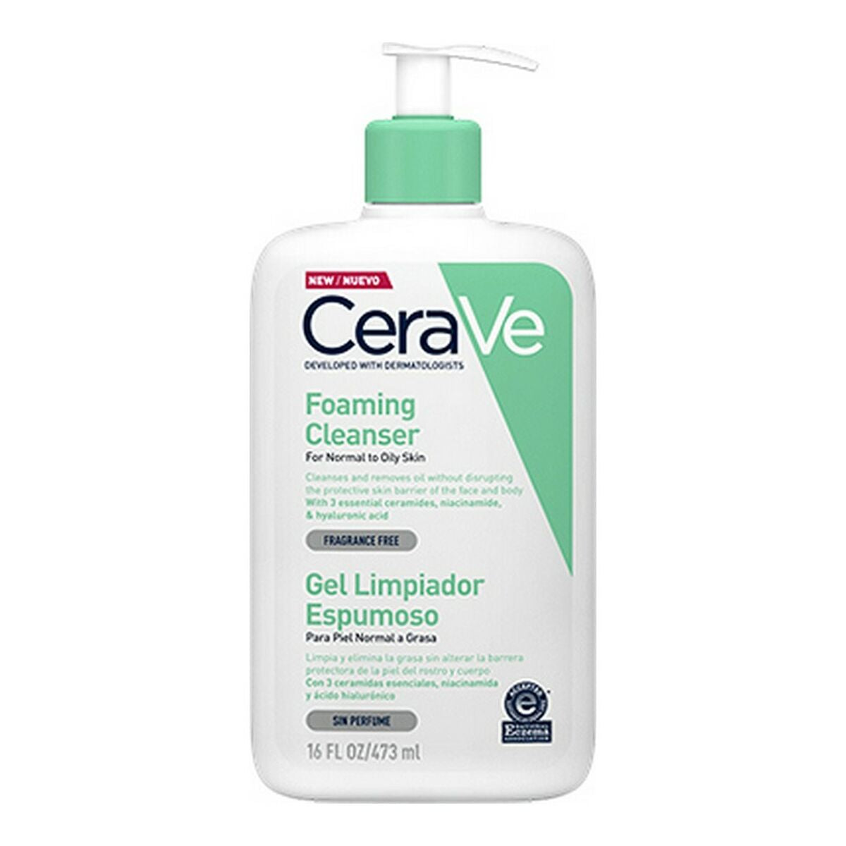 Gel detergente schiumogeno CeraVe Detergente schiumogeno 473 ml-0