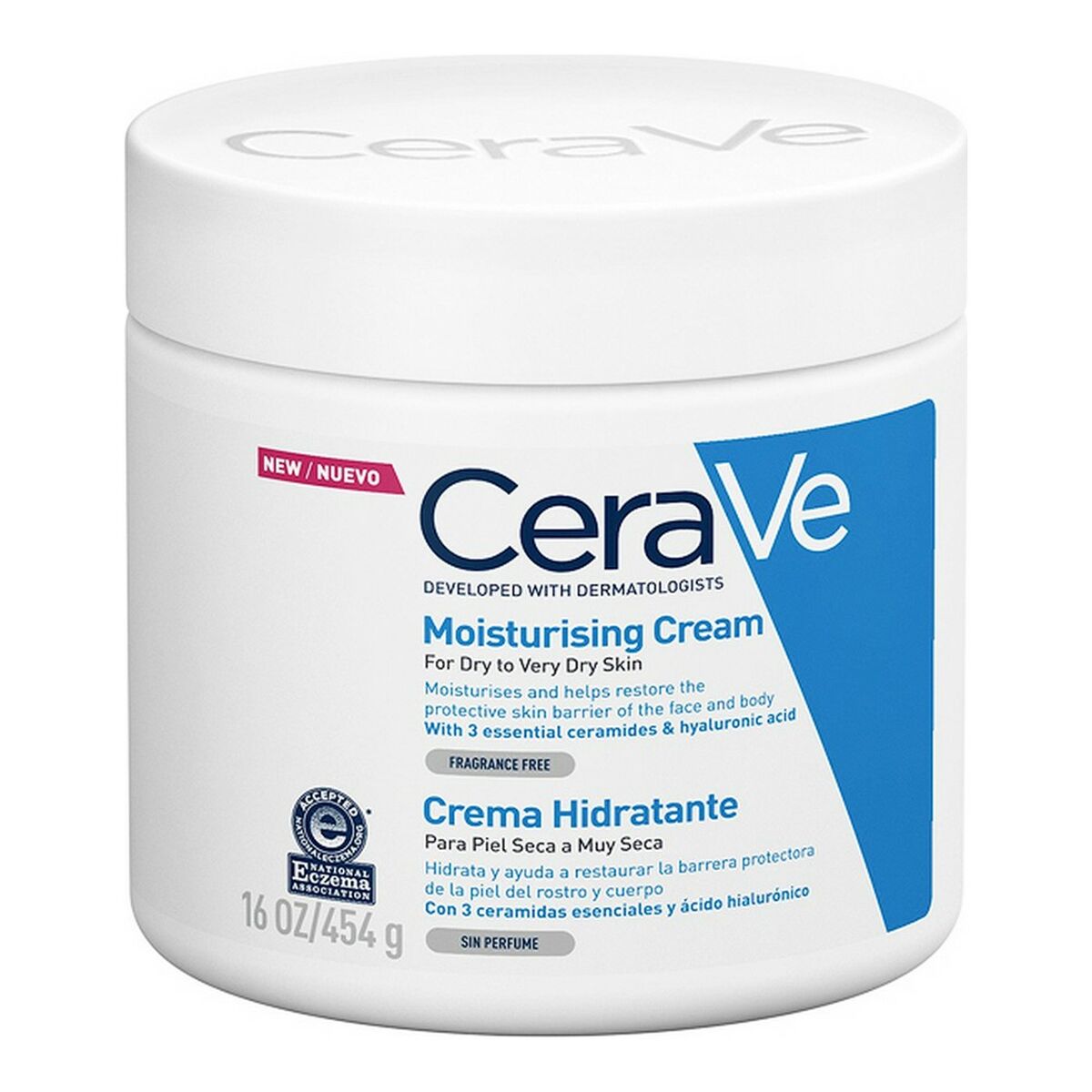 Crème Ultra Hydratante CeraVe Peaux très sèches (454 g)-0