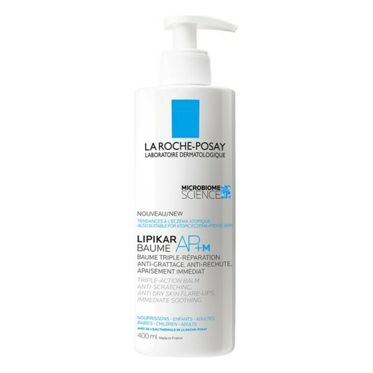 Lait corporel hydratant LIPIKAR anti-irritation La Roche Posay 3337875725910 (400 ml) 400 ml-0