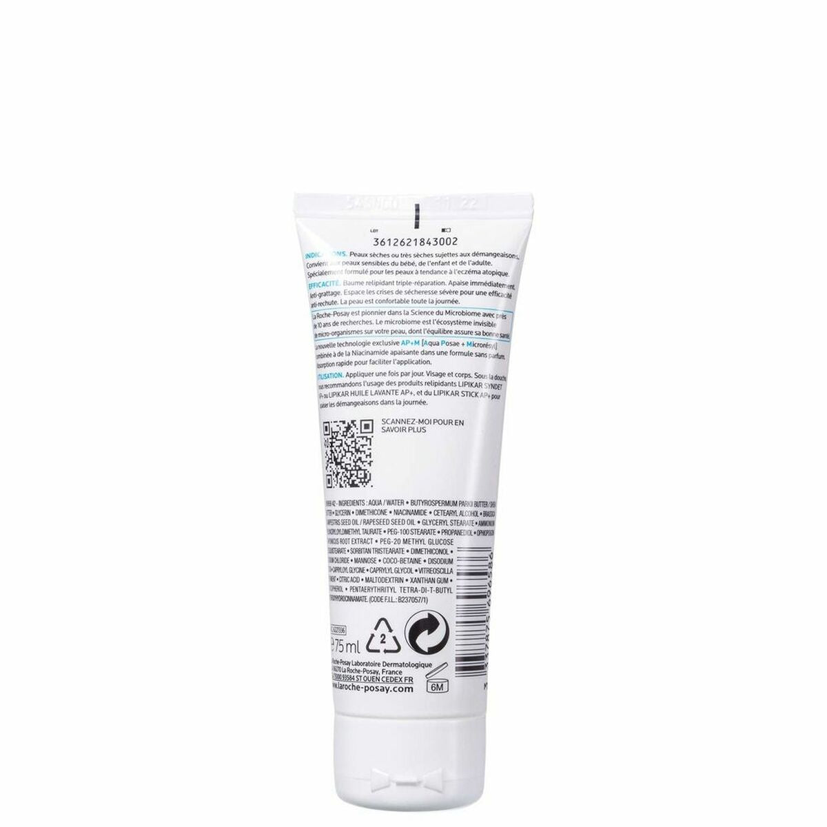 Handcreme La Roche Posay Lipikar Baume AP+ (75 ml)-1